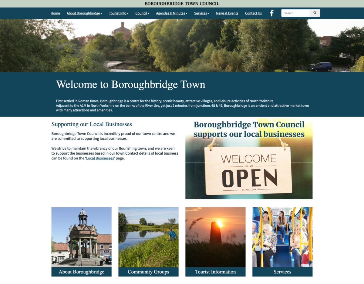 Boroughbridge Town Council home page