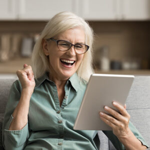 Cheerful Lady